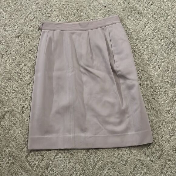 Pearl C 100% Wool Lined Skirt – Size 10 – Tan – Made in Hong Kong - Picture 3 of 7